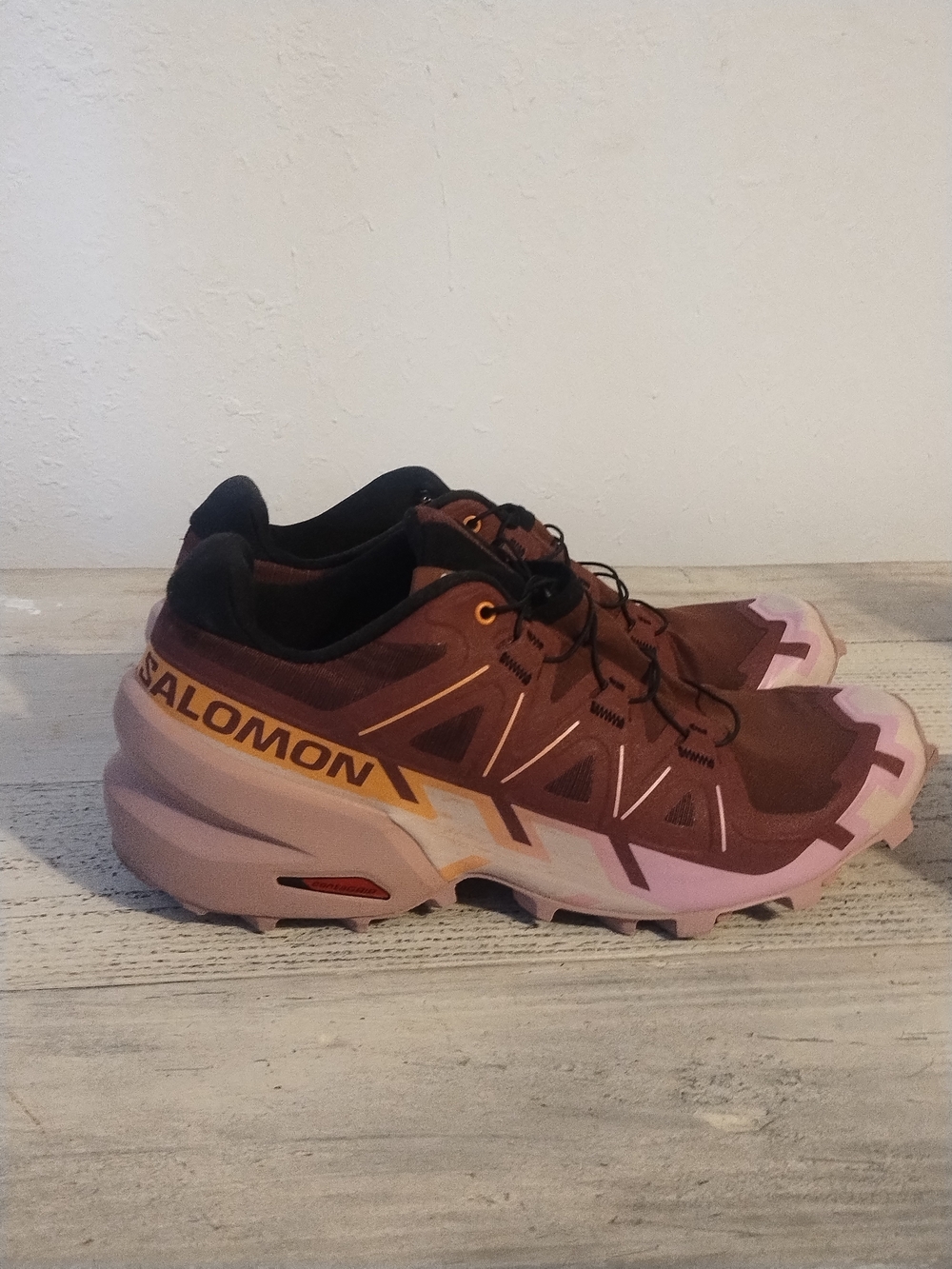Salomon Speedcross 6 Wide Trail Running Shoes Purple Women's US 8 - Picture 14 of 17